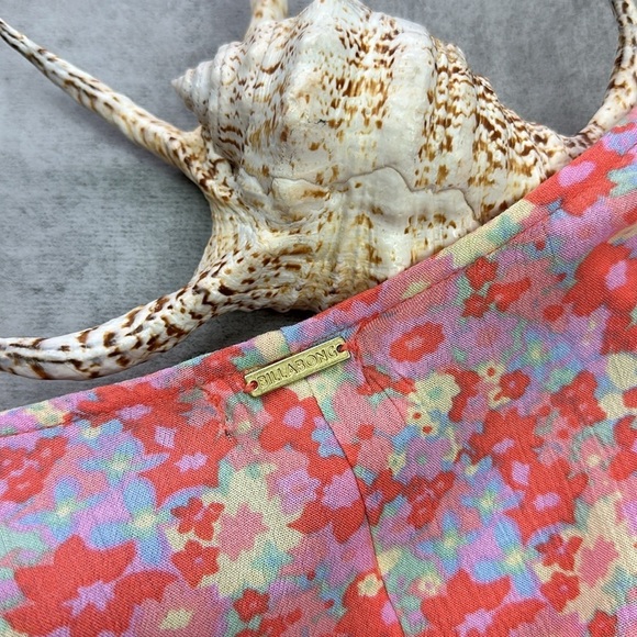 🔆BILLABONG🔆 ALL FOR YOU 2 WRAP DRESS adjustable, beach, activewear, floral - Picture 13 of 13